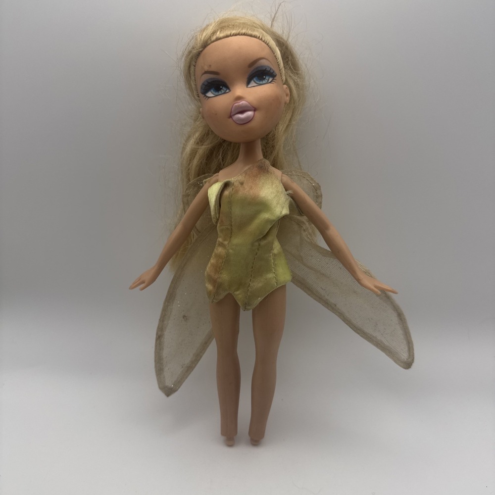 Bratz Costume Party Fairy Cloe Doll 2001 Y2K Vintage Blonde Blue Eyes Wings